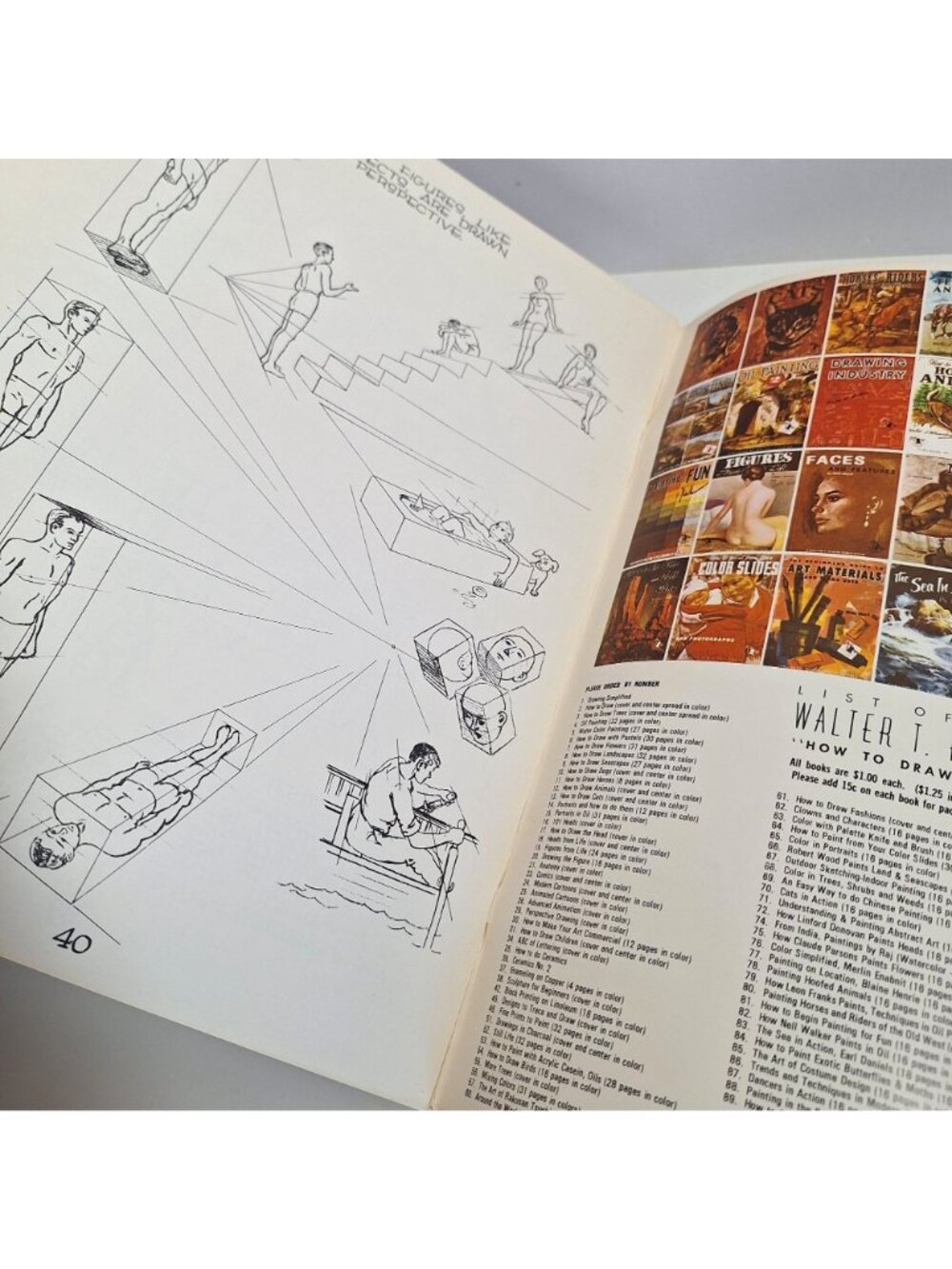 Perspective Drawing Ernest Norling Walter Foster Art Book Vintage - Picture 8 of 9